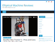 Tablet Screenshot of ellipticalmachine.net